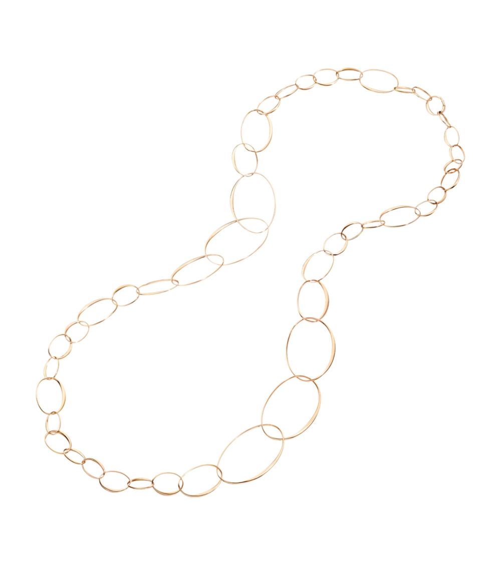 Pomellato Pomellato Rose Gold Hoop Chain Necklace