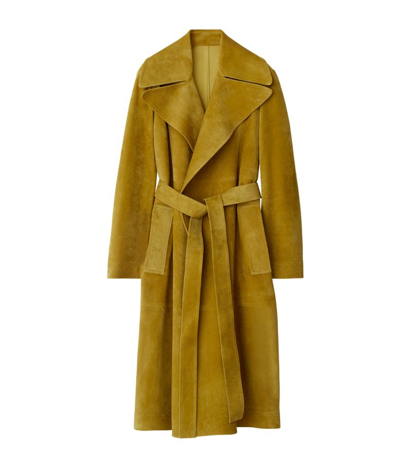 Burberry Burberry Suede Trench Coat