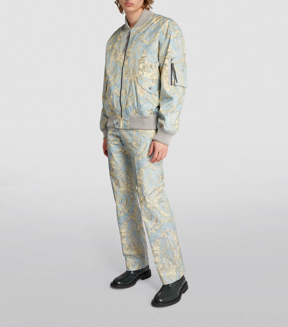 Vivienne Westwood Vivienne Westwood Cotton Printed Bomber Jacket