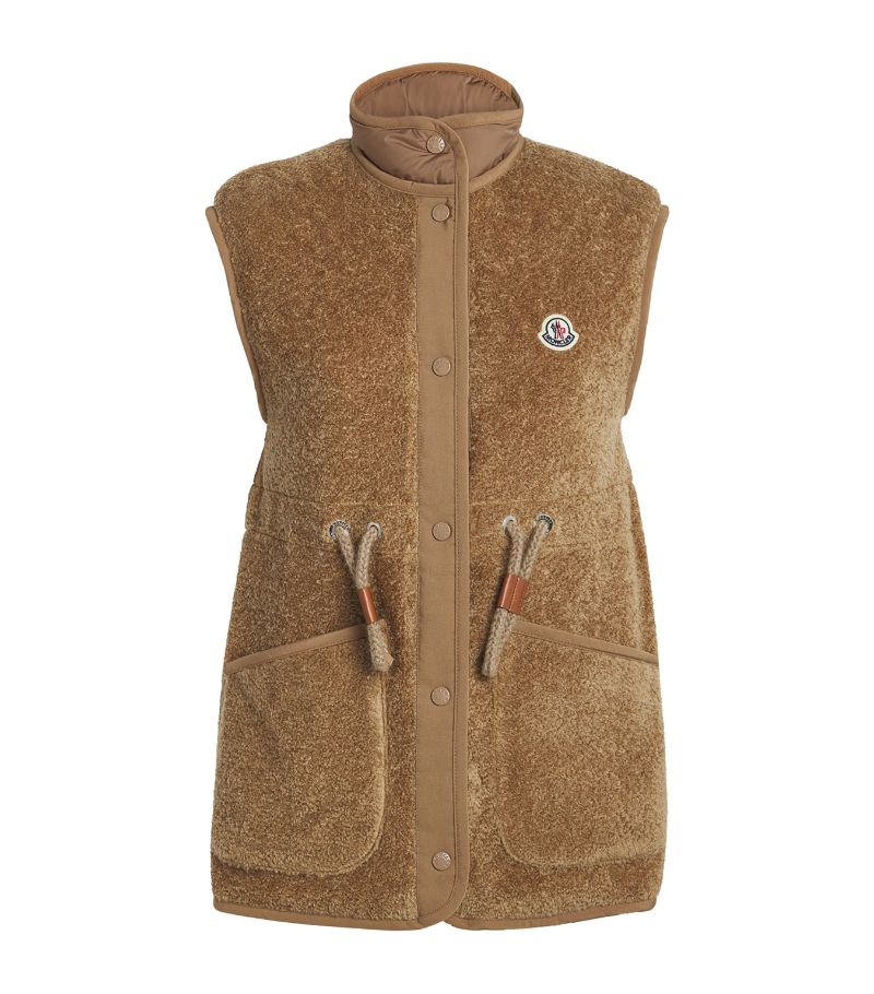 Moncler Moncler Down-Teddy Bost Puffer Gilet