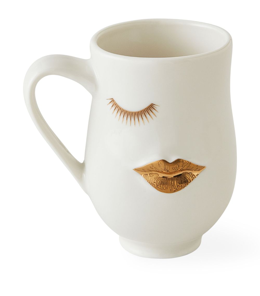 Jonathan Adler Jonathan Adler Gilded Mr & Mrs Muse Mug