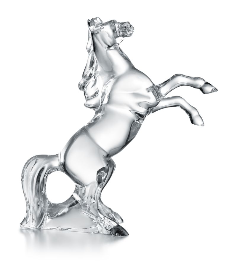 Baccarat Baccarat Marengo Rearing Horse Figurine