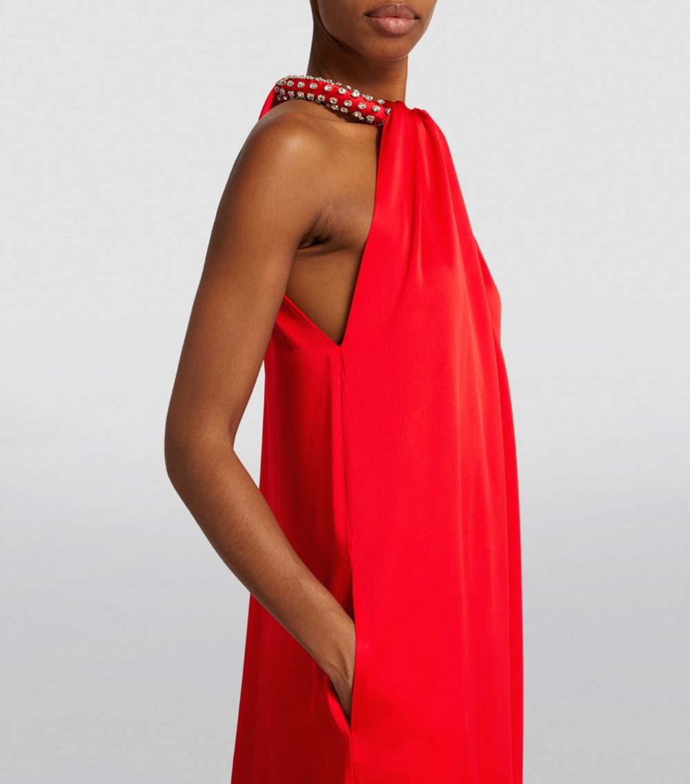 Stella McCartney Stella Mccartney Embellished Halterneck Gown