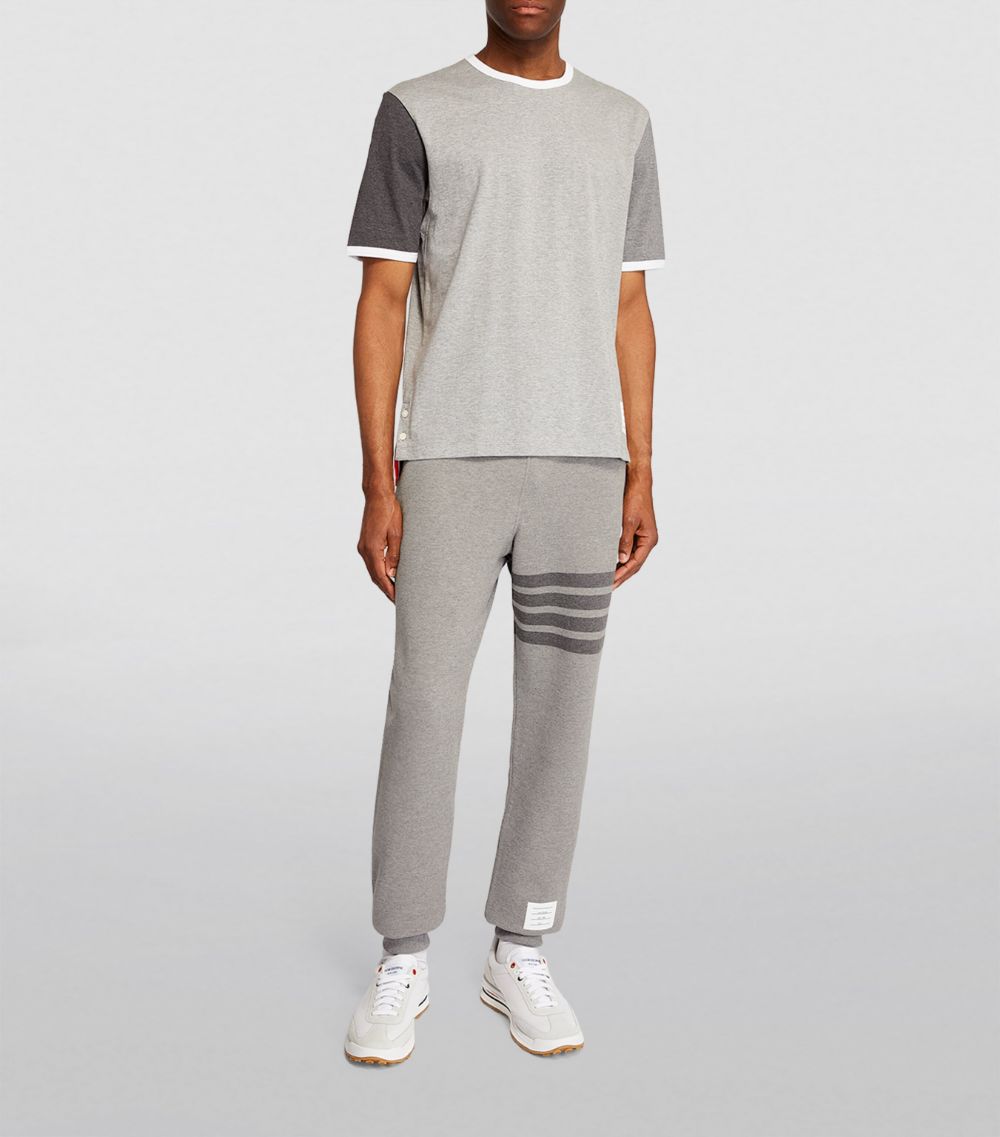 Thom Browne Thom Browne Cotton 4-Bar Stripe Sweatpants