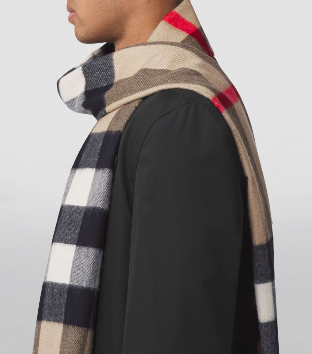 Burberry Burberry Check Cashmere Scarf