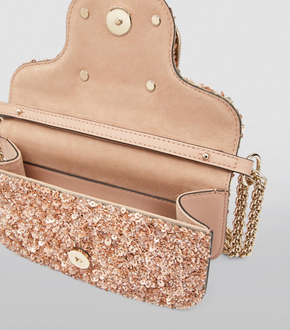 VALENTINO GARAVANI Valentino Garavani Embellished Locó Top-Handle Bag