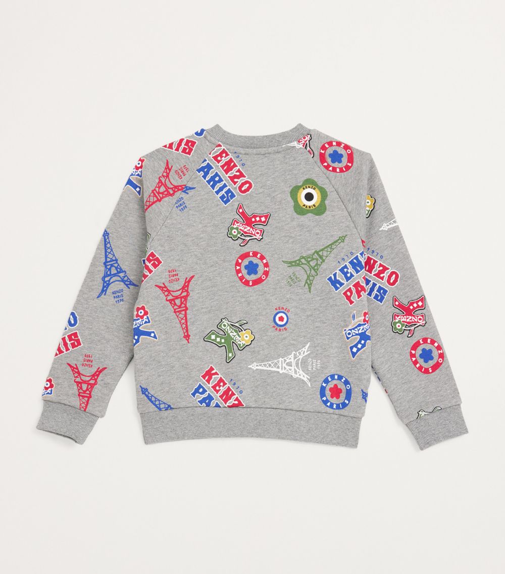 Kenzo Kids Kenzo Kids Graphic Logo Sweatshirt (2-14 Years)