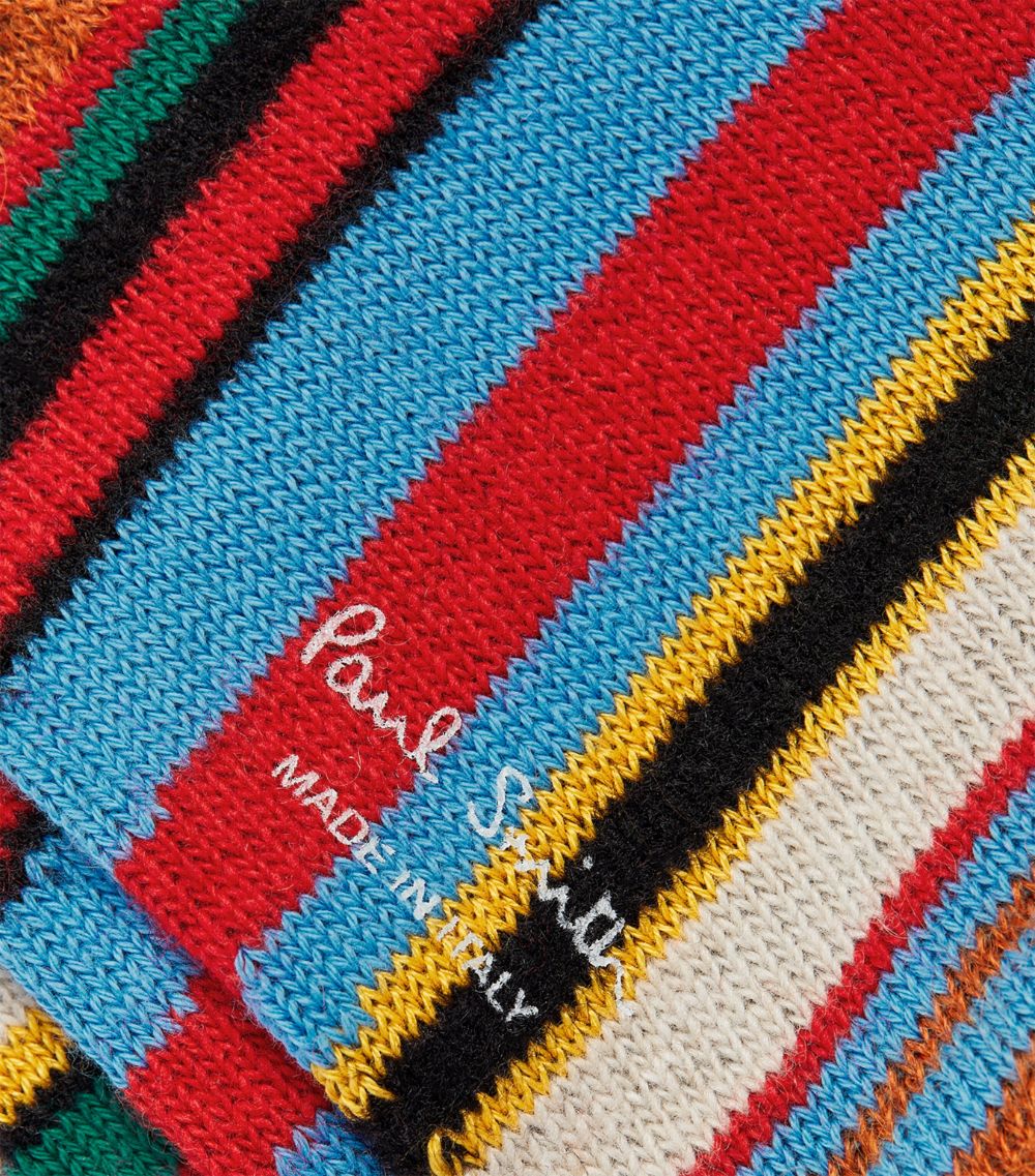 Paul Smith Paul Smith Wool-Blend Signature Stripe Socks