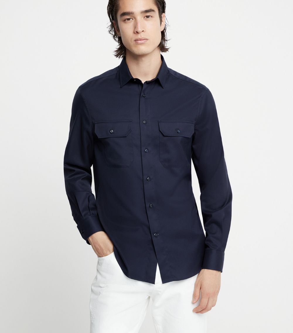 Brunello Cucinelli Brunello Cucinelli Cotton Overshirt