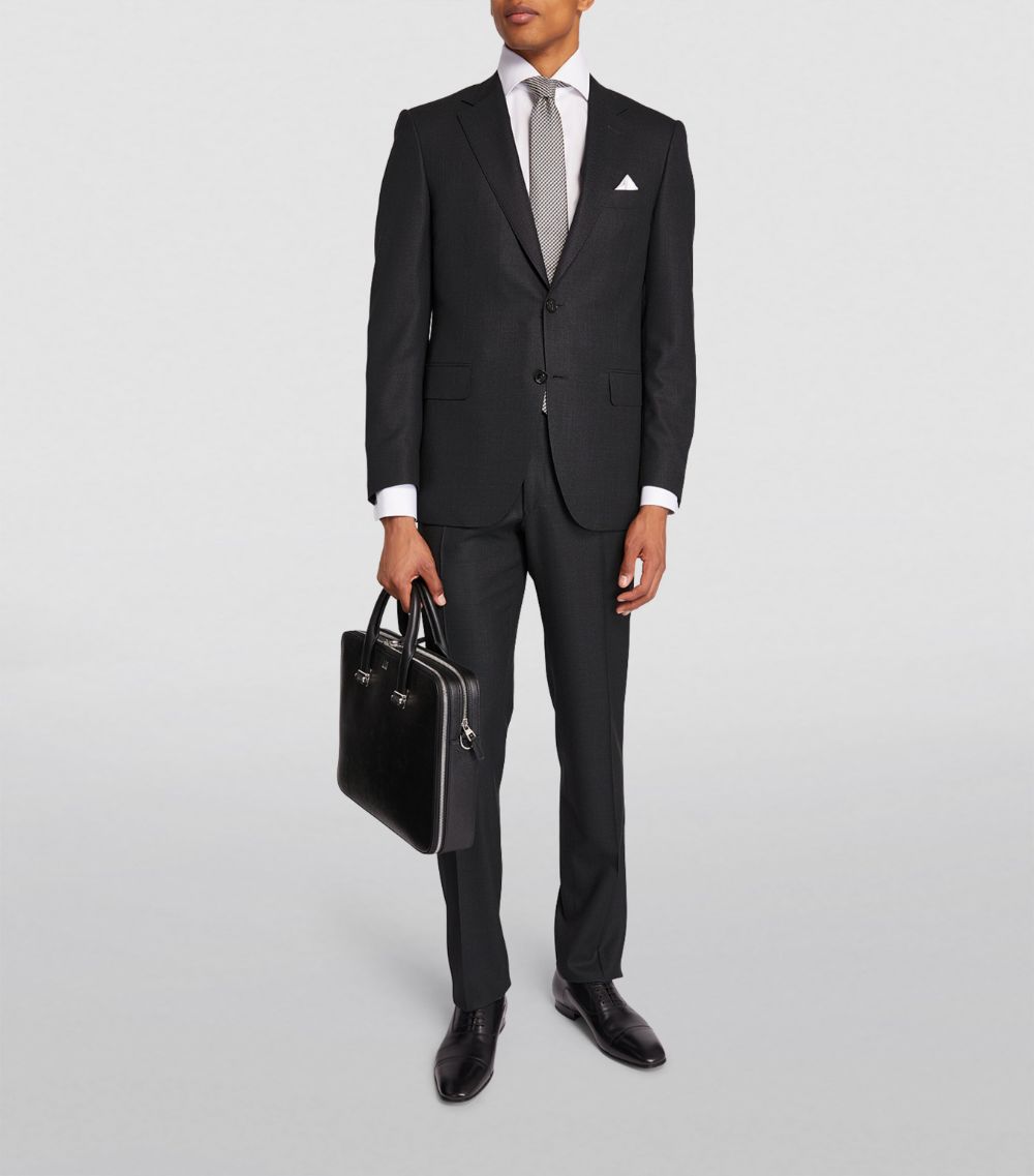 Canali Canali Wool Single-Breasted Suit