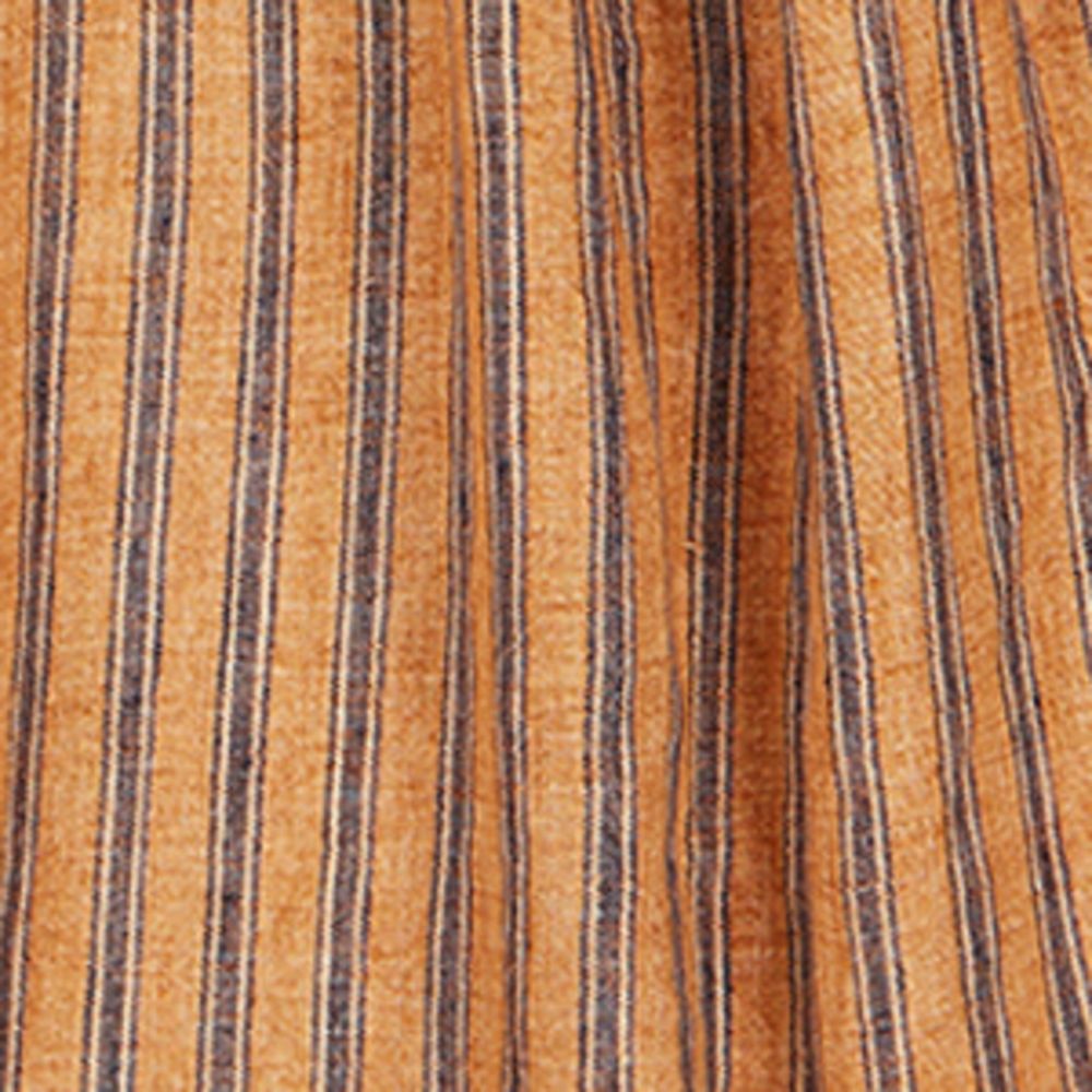 Caramel Caramel Linen Striped Yarrow Dress (3-12 Years)