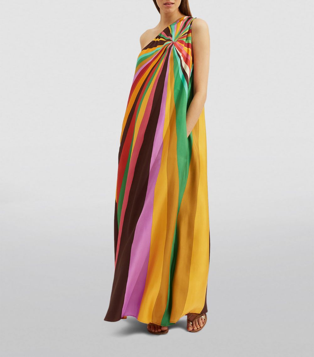 La Doublej La Doublej Silk Roy Maxi Dress