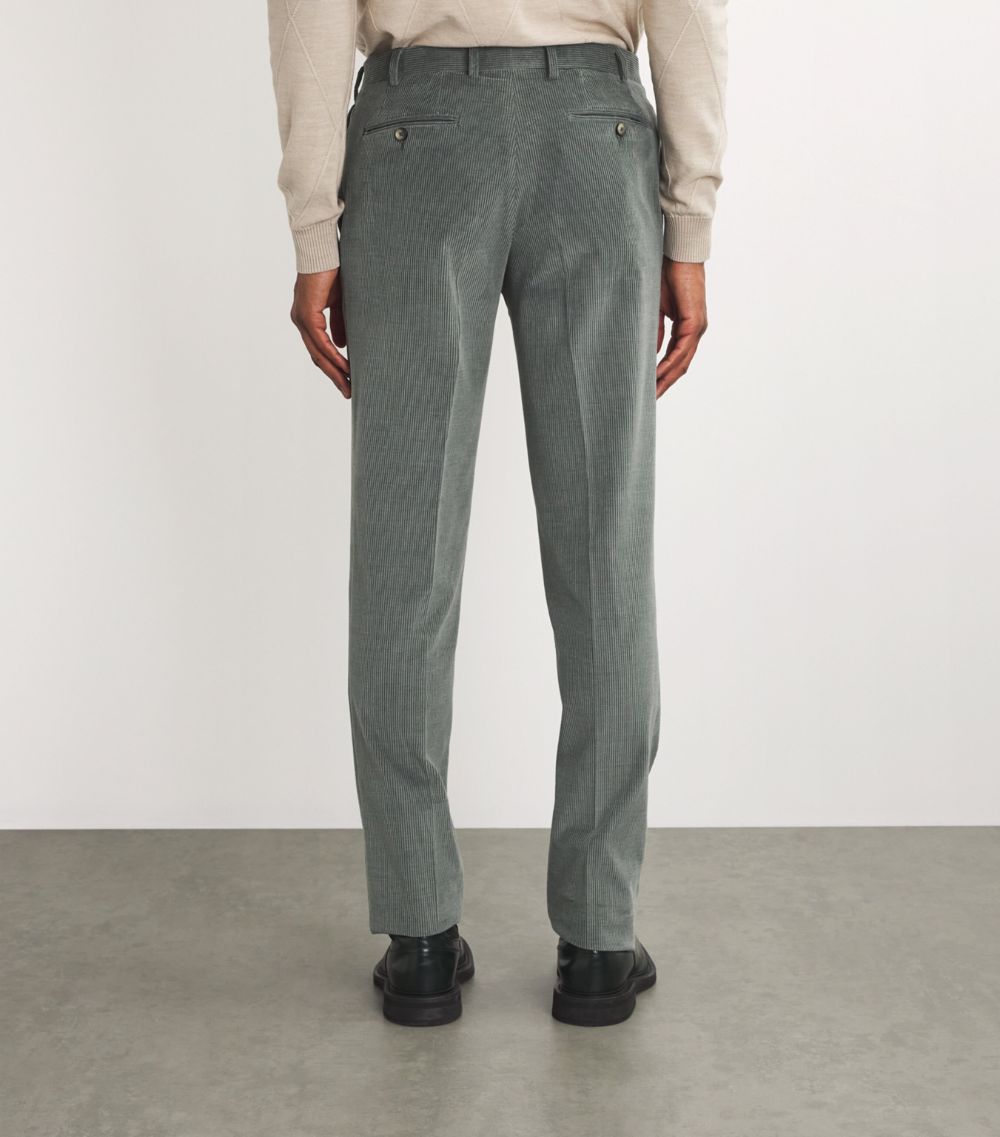 Canali Canali Cotton-Cashmere Corduroy Trousers