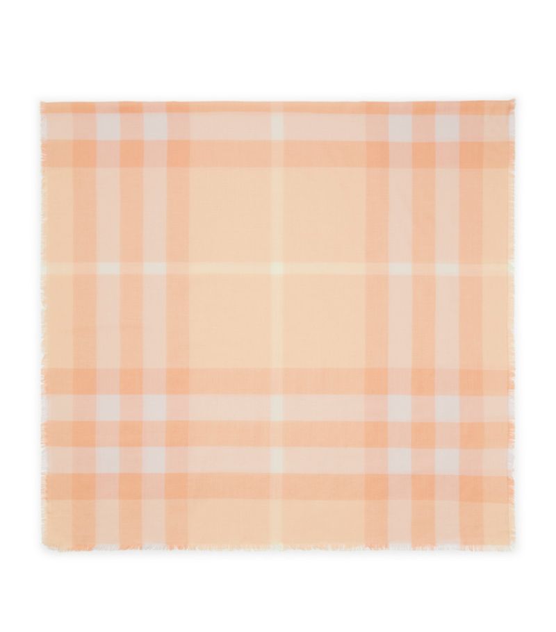 Burberry Burberry Cashmere-Silk Check Scarf