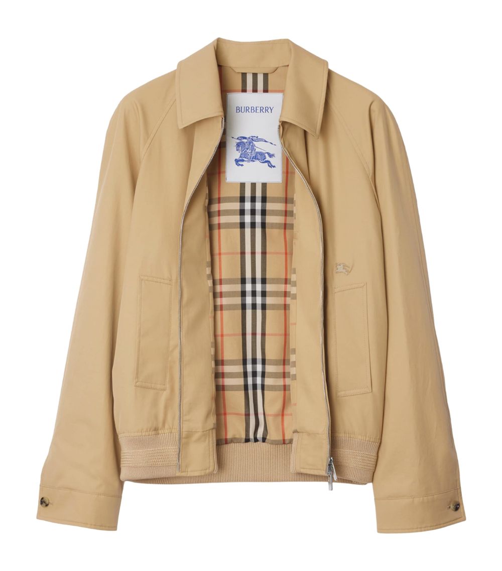 Burberry Burberry Gabardine Ekd Harrington Jacket