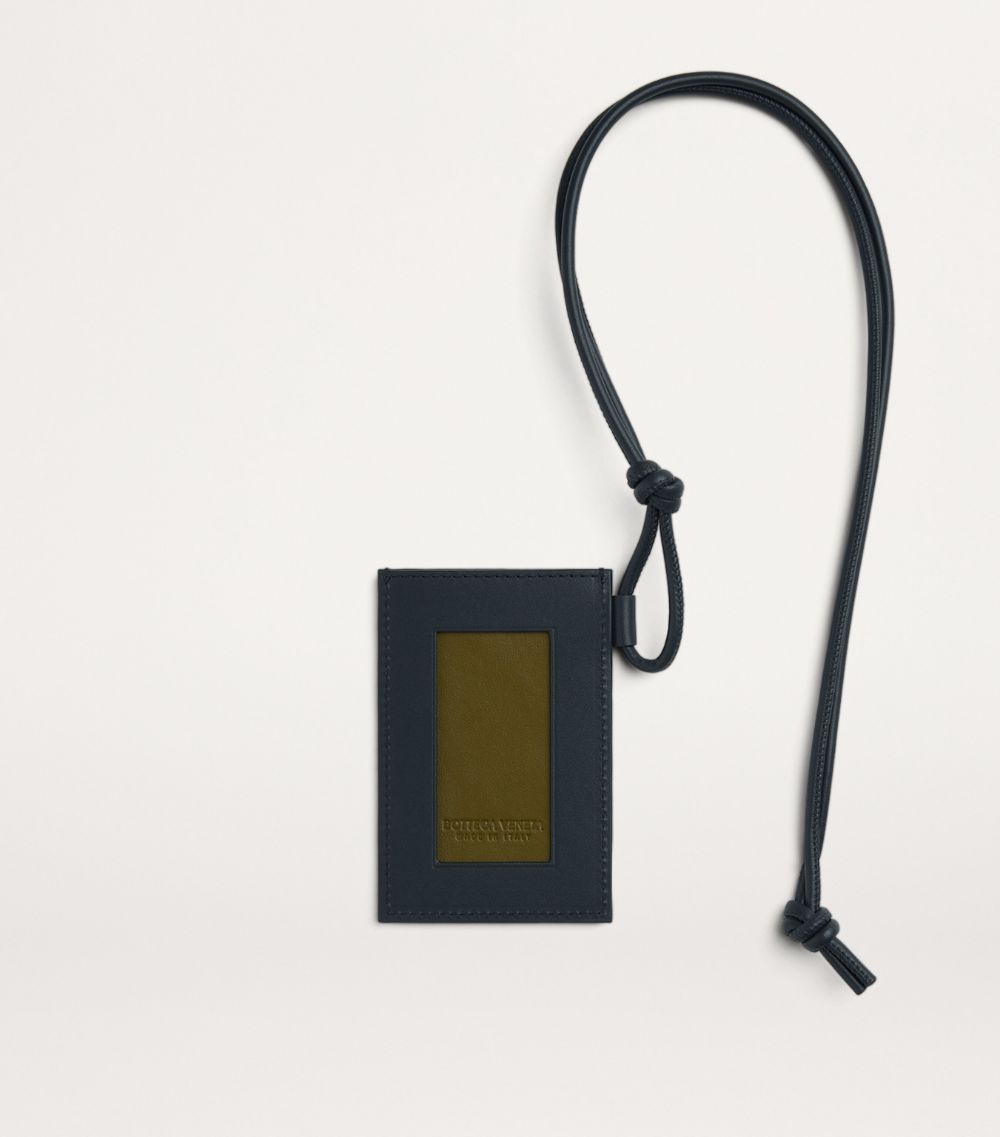 Bottega Veneta Bottega Veneta Leather Intrecciato Badge Holder