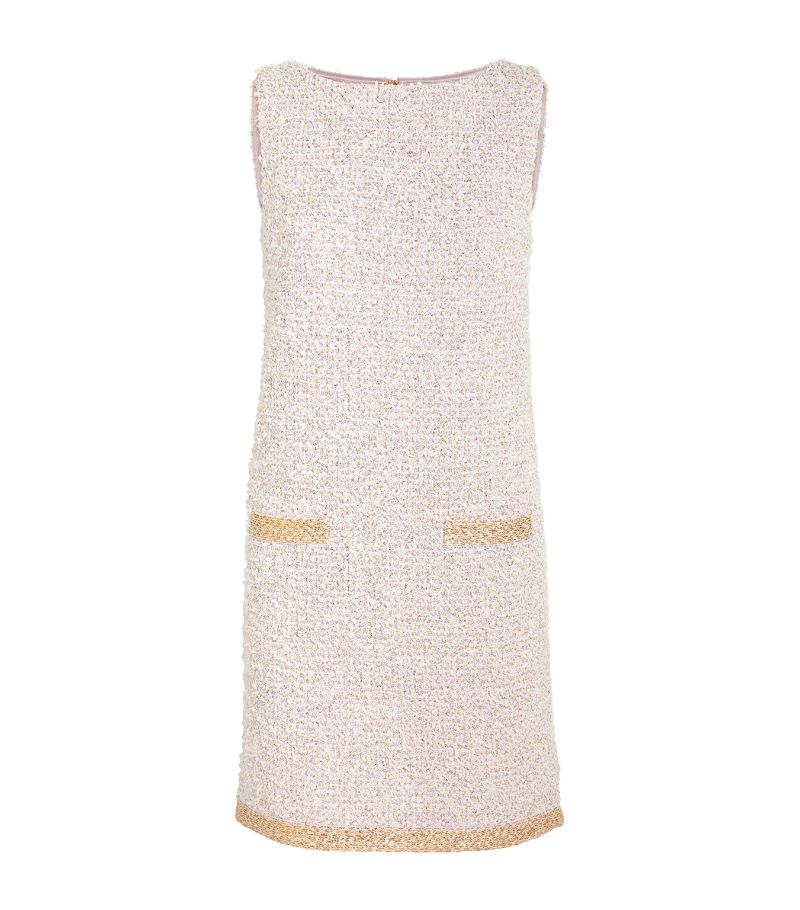 St. John St. John Sequinned-Accent Mini Dress