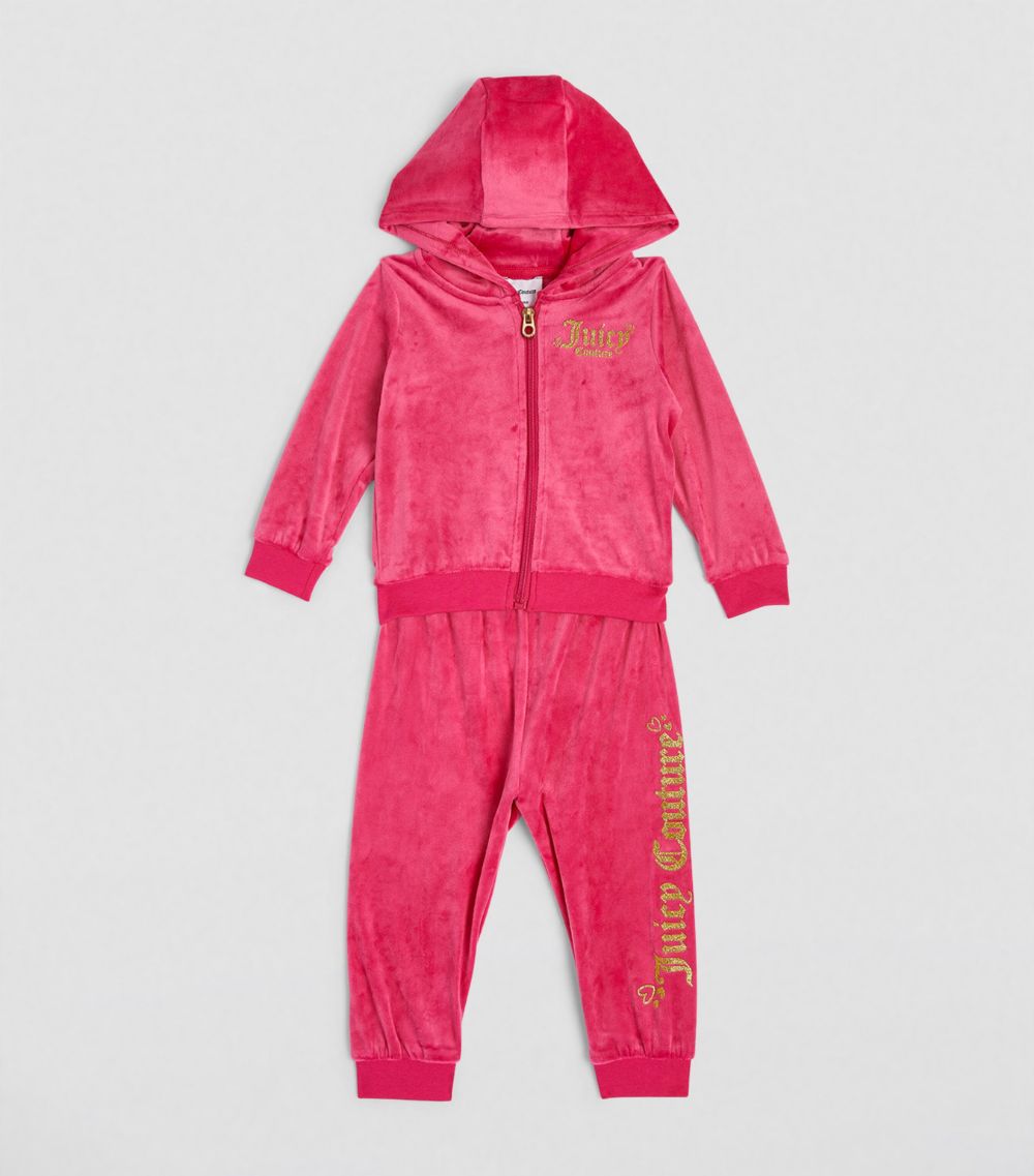 Juicy Couture Kids Juicy Couture Kids Velour Tracksuit (12-36 Months)