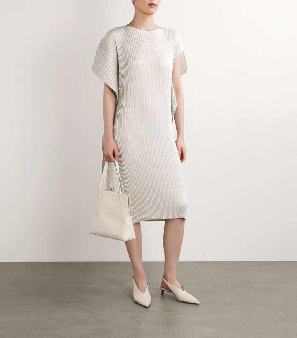 Issey Miyake Issey Miyake Sleek Pleats Midi Dress