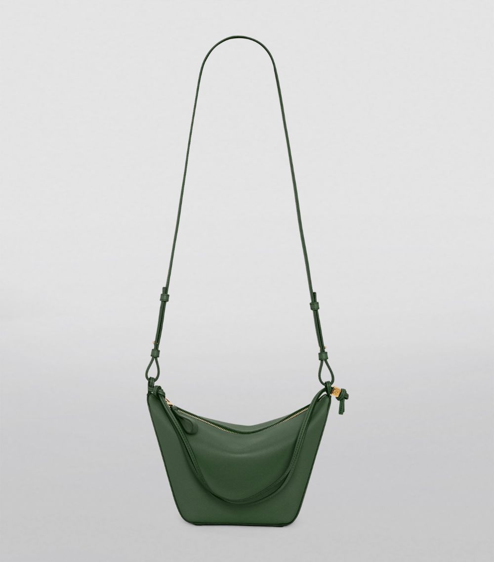 Loewe Loewe Mini Leather Hammock Hobo Bag