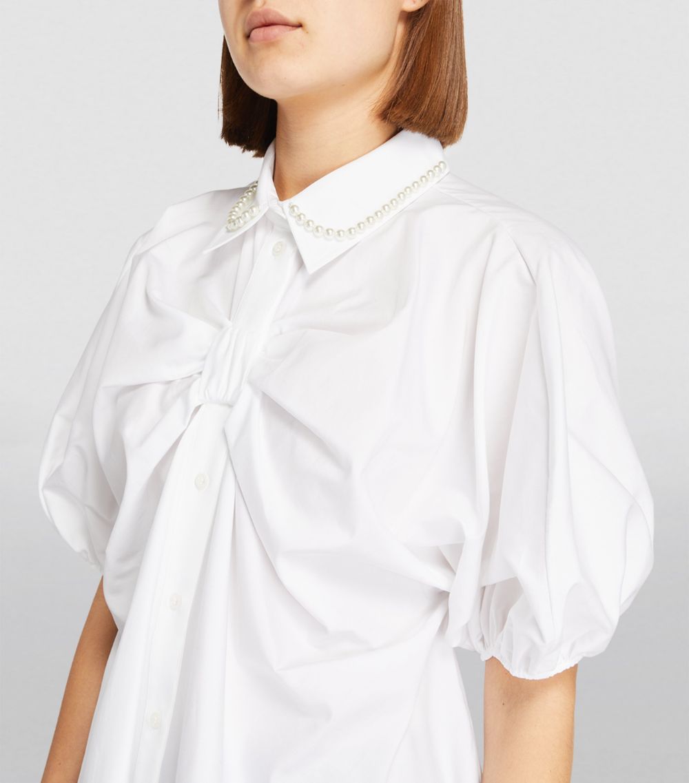 Simone Rocha Simone Rocha Embellished Bow Blouse