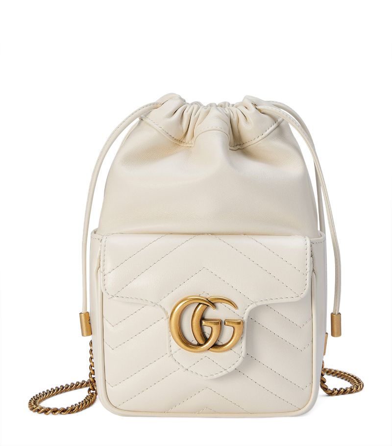 Gucci Gucci Mini Gg Marmont Bucket Bag