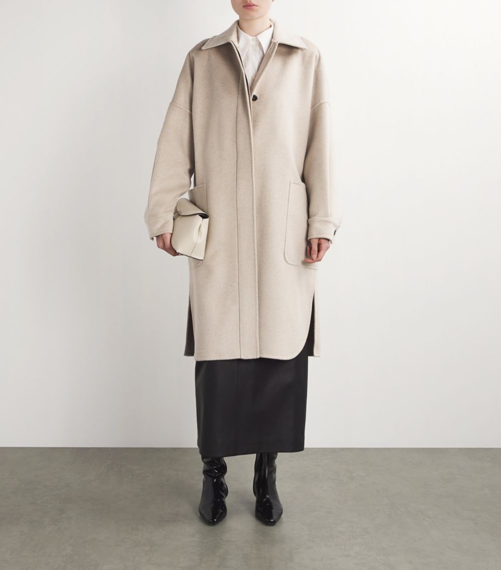 Max Mara Max Mara Cashmere Button-Up Coat