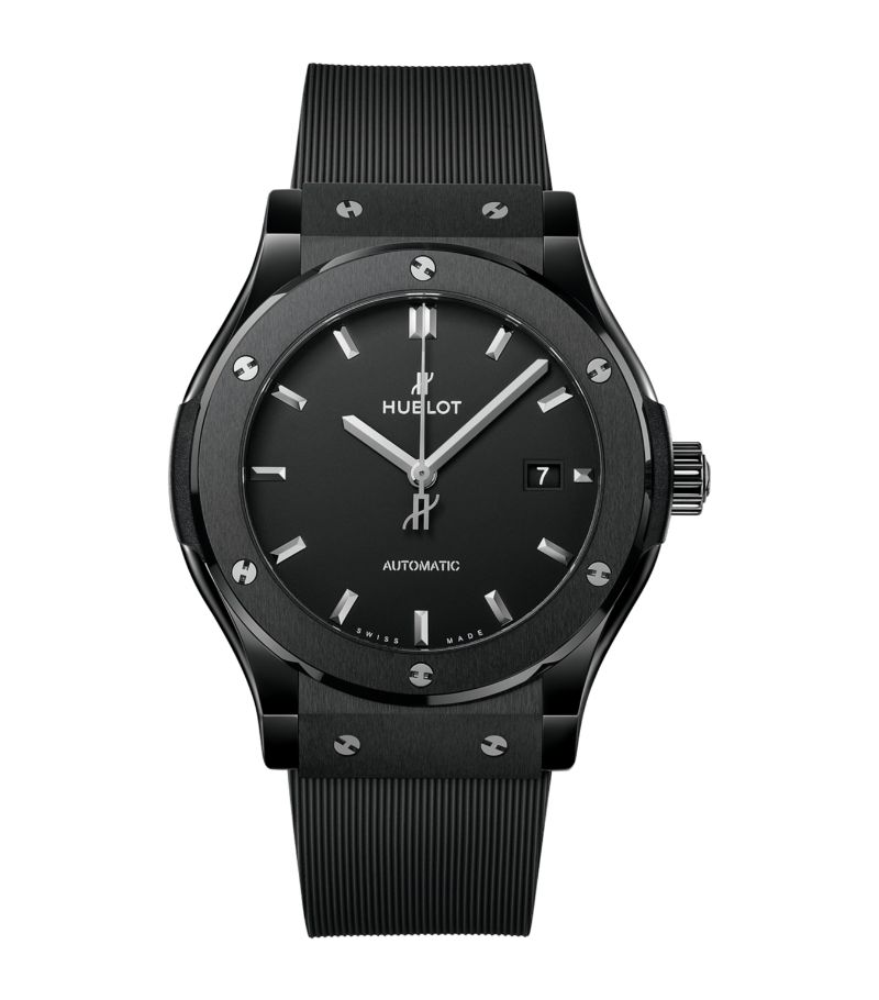 Hublot Hublot Ceramic Classic Fusion Black Magic Watch 42Mm