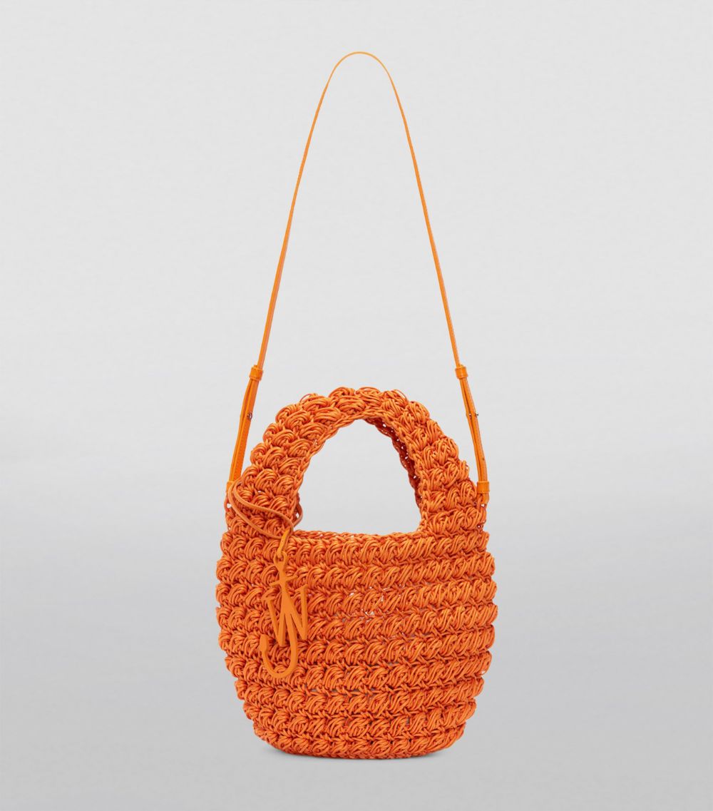 Jw Anderson Jw Anderson Medium Woven Popcorn Basket Bag