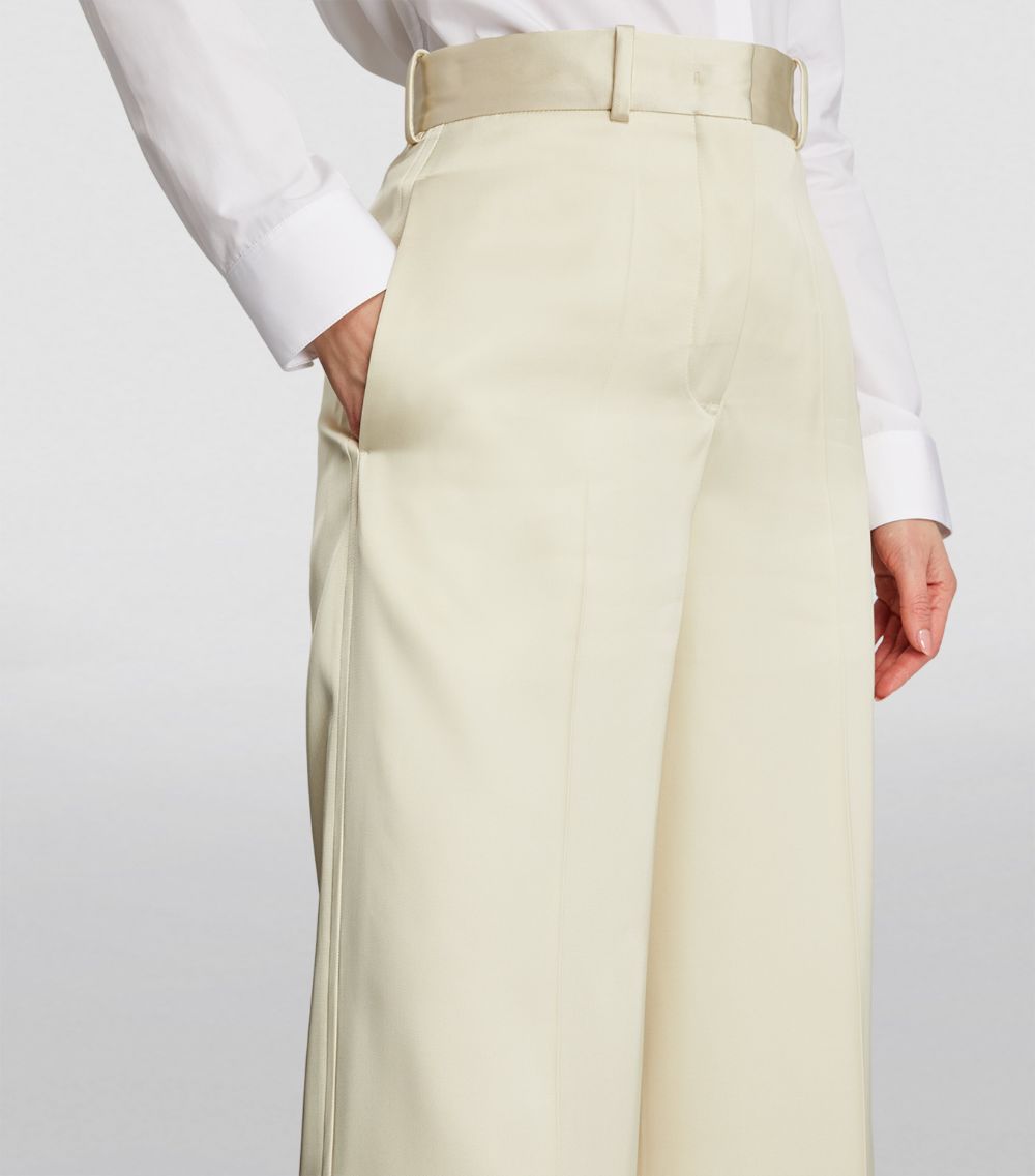 Jil Sander Jil Sander Wide-Leg Tailored Trousers