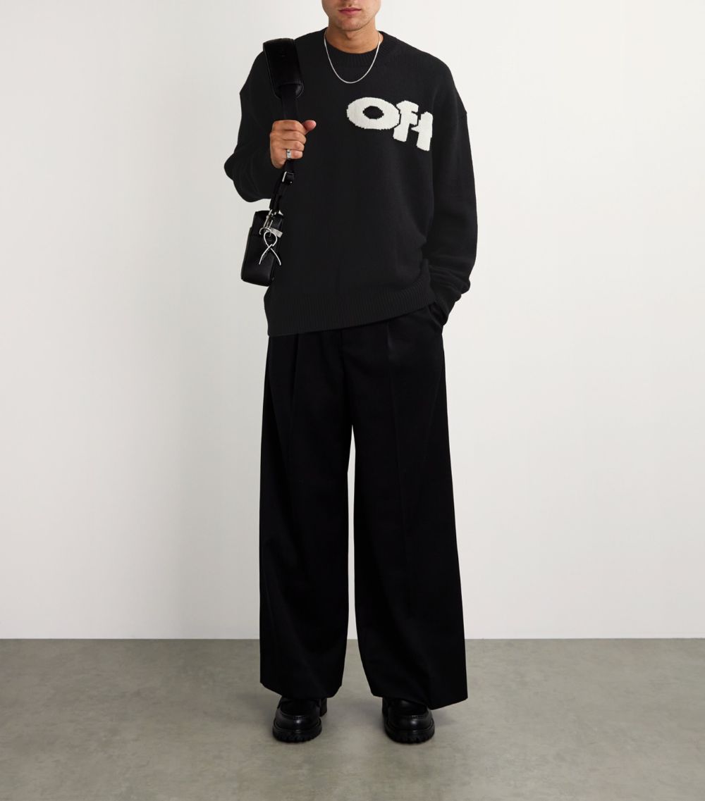 OFF-WHITE Off-White Shared Logo Sweater