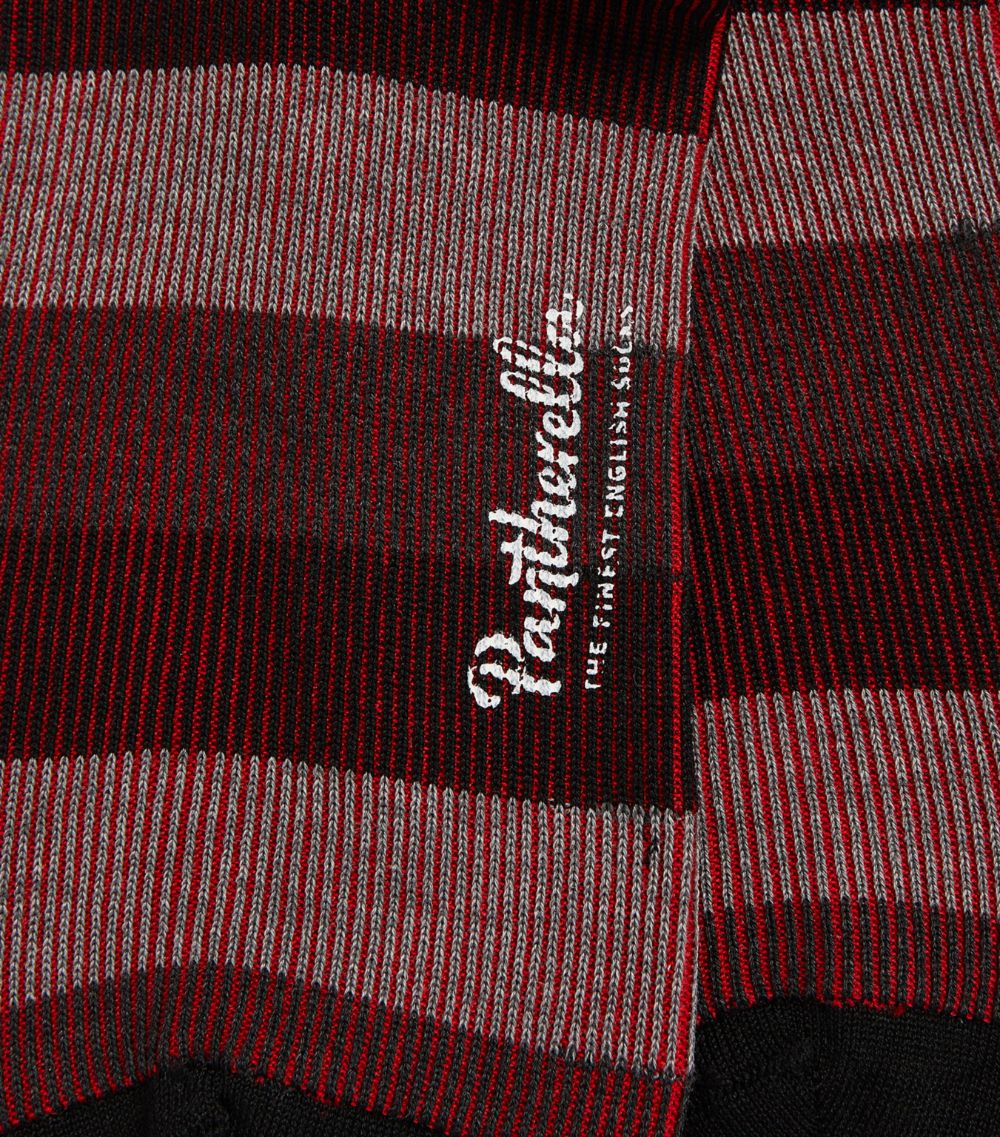 Pantherella Pantherella Merino-Blend Striped Socks
