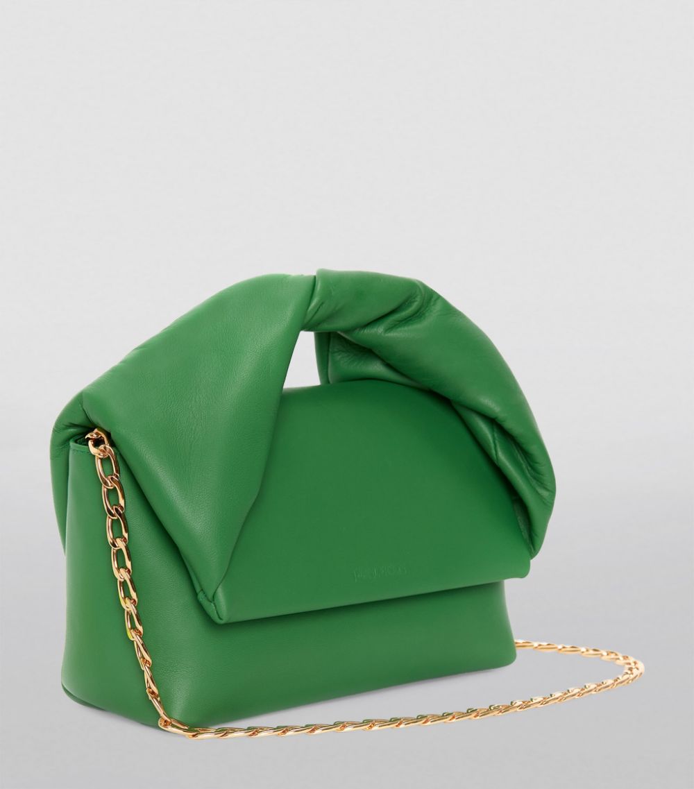 Jw Anderson Jw Anderson Medium Leather Twister Top-Handle Bag