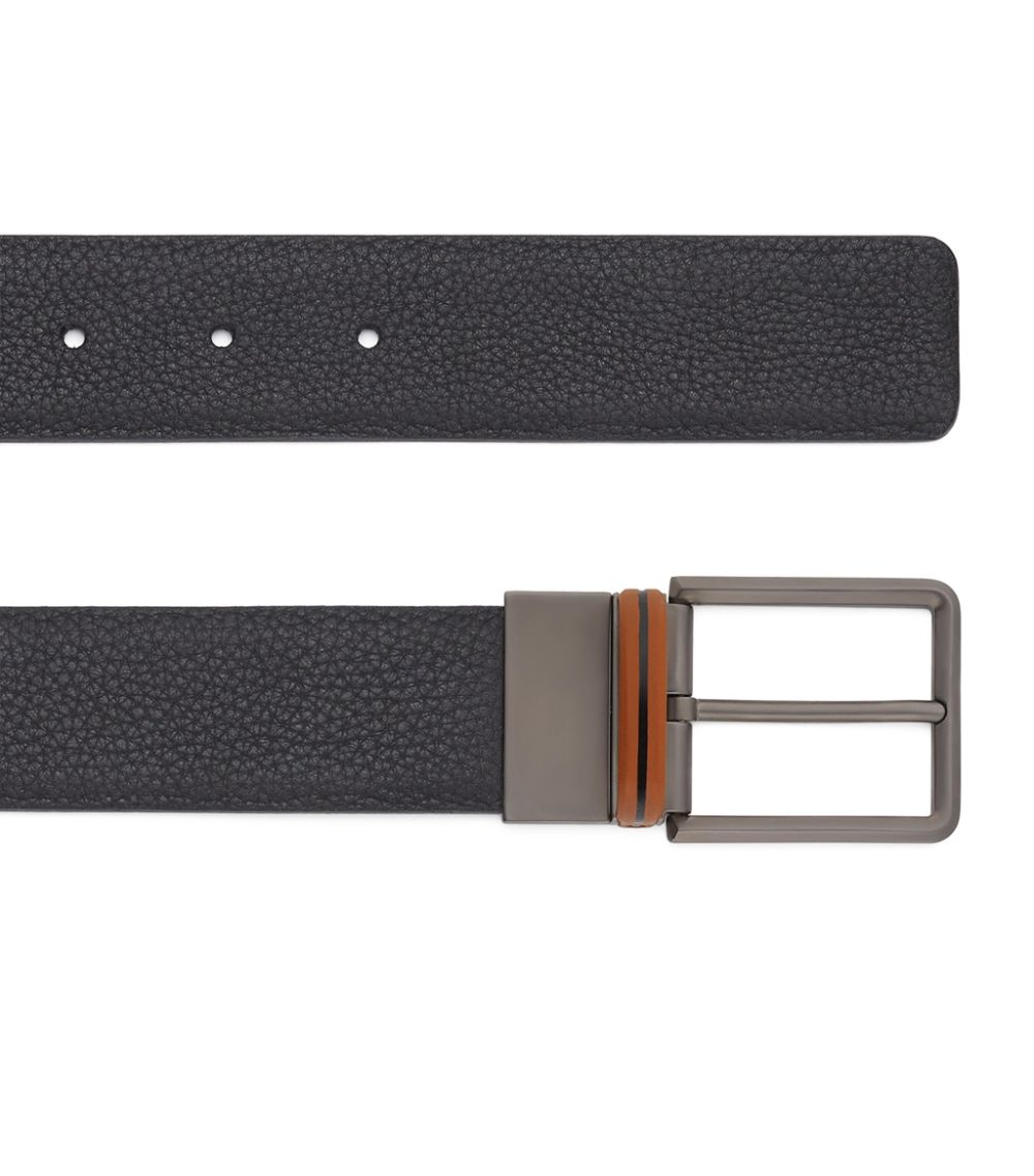 zegna Zegna Leather Belt