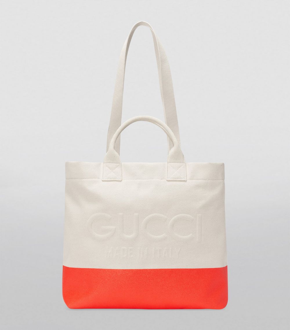 Gucci Gucci Canvas Tote Bag