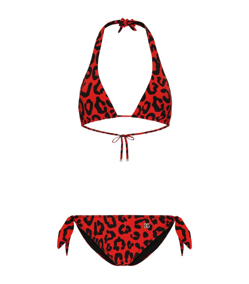 Dolce & Gabbana Dolce & Gabbana Leopard Print Bikini