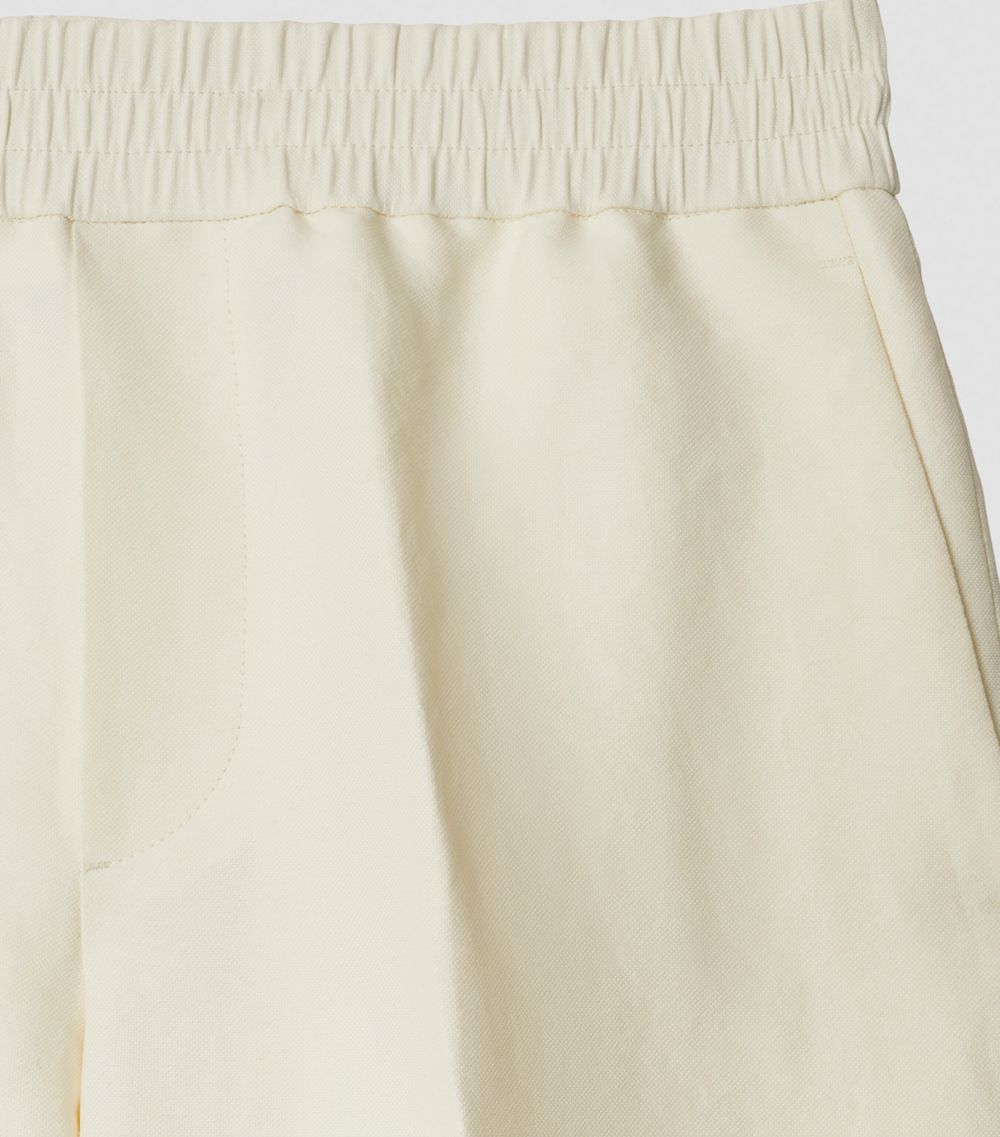 Burberry Burberry Canvas Straight-Leg Trousers