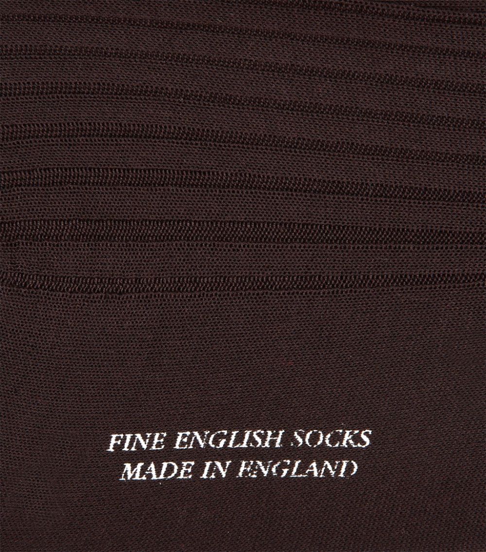 Pantherella Pantherella Egyptian Cotton Lisle Short Socks