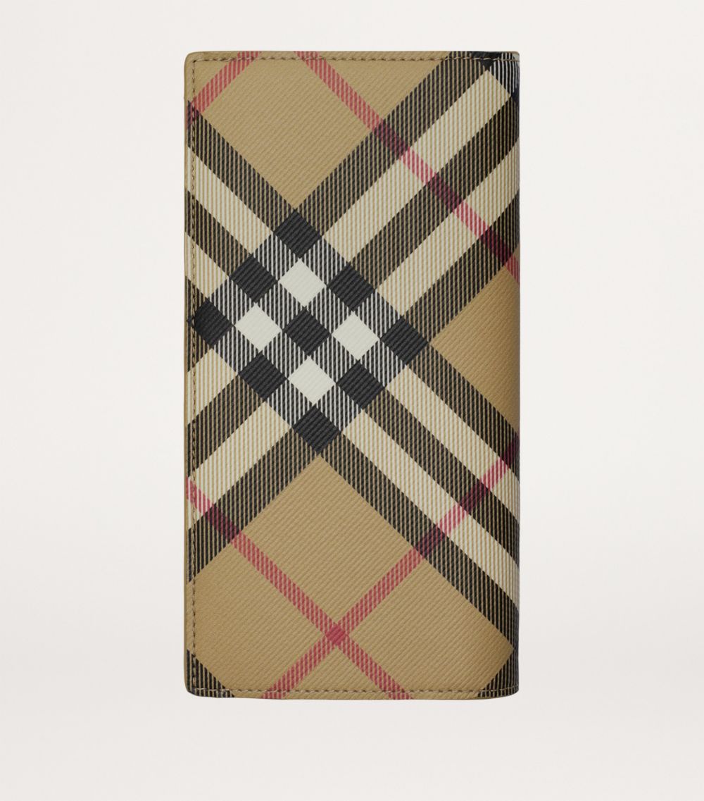 Burberry Burberry Check Print Bifold Wallet