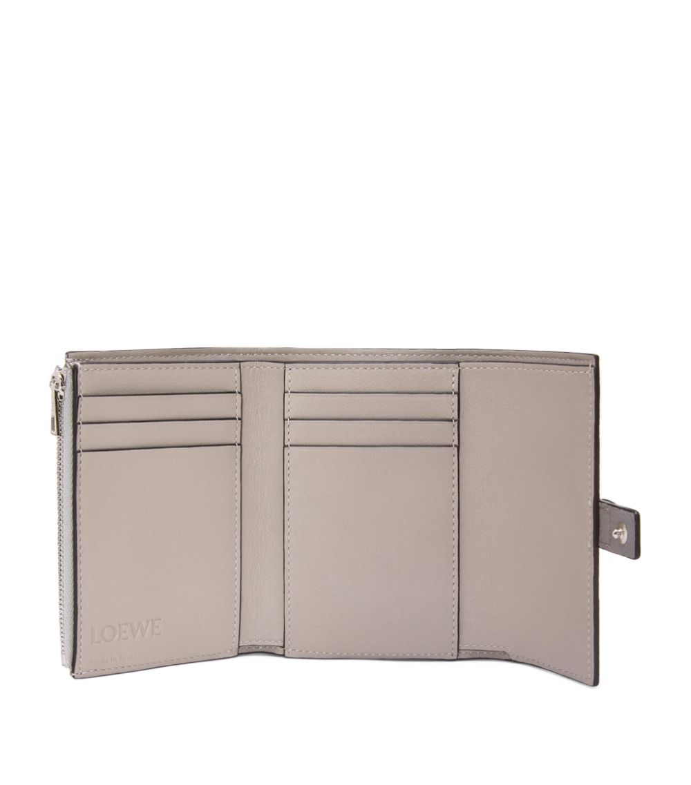 Loewe Loewe Leather Anagram Vertical Wallet