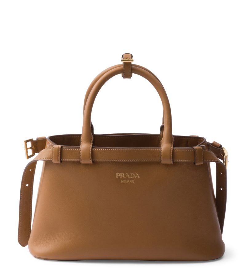 Prada Prada Small Buckle Tote Bag