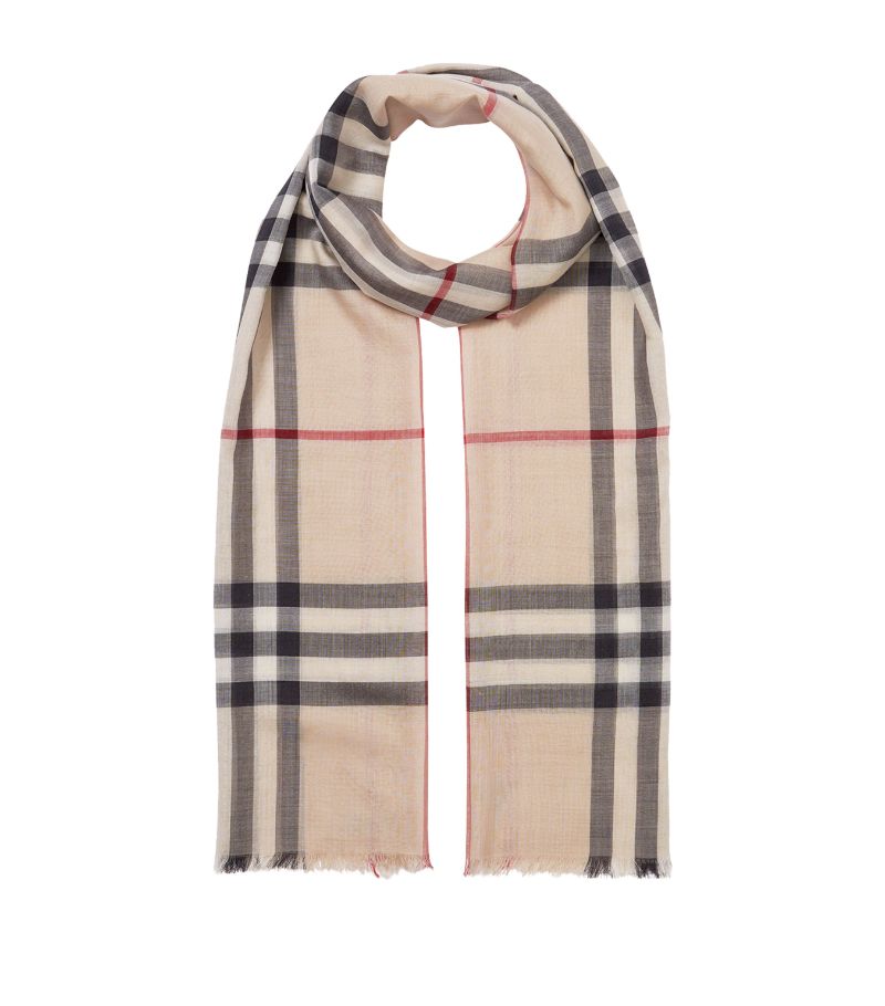 Burberry Burberry Wool-Silk Vintage Check Scarf