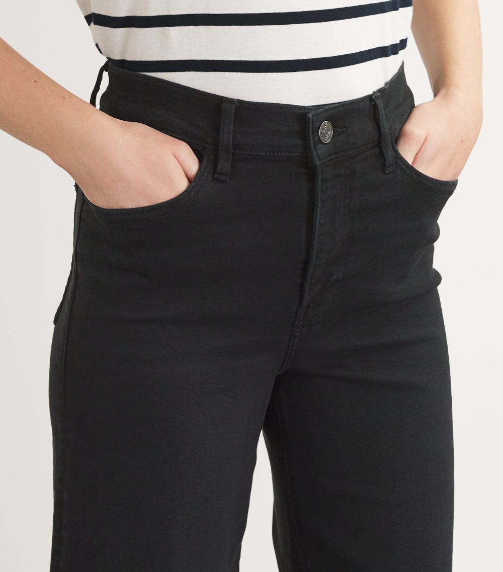 Frame Frame Le Palazzo Cropped Jeans