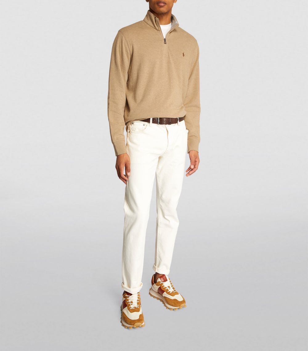 Polo Ralph Lauren Polo Ralph Lauren Cotton-Blend Quarter-Zip Sweater