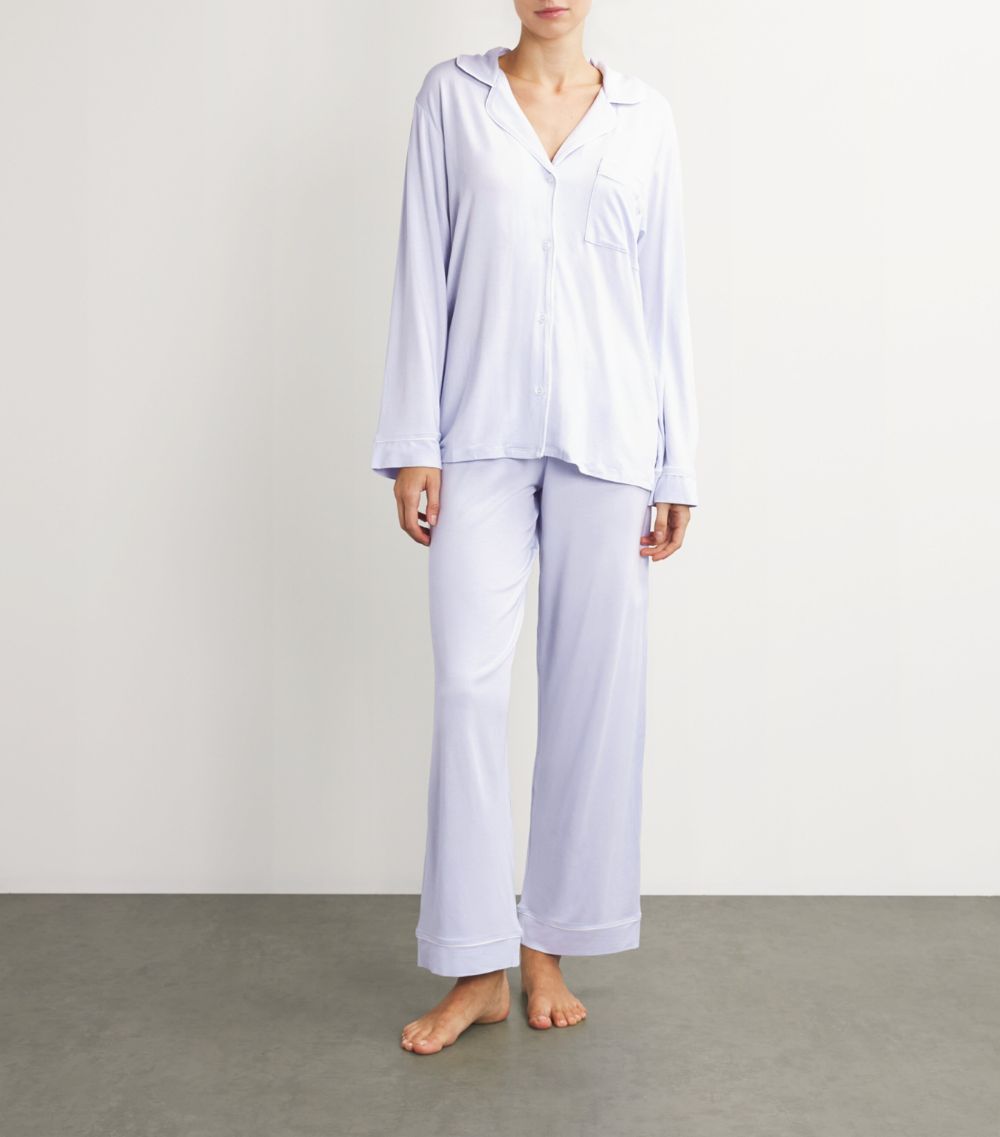 Eberjey Eberjey Gisele Long Piped Pyjama Set