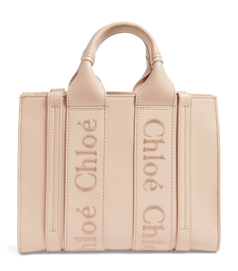 Chloé Chloé Small Leather Woody Tote Bag