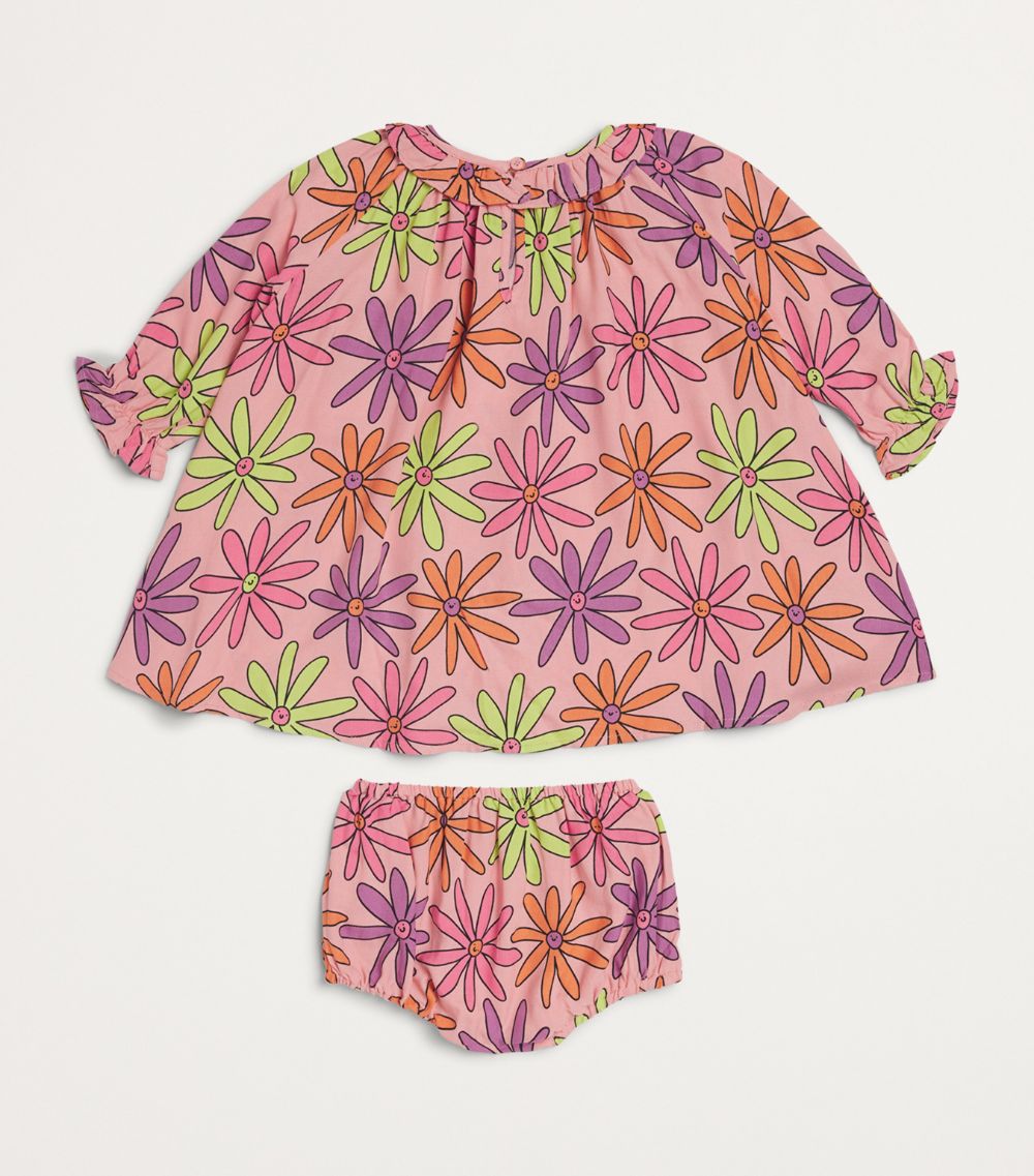 Stella McCartney Kids Stella Mccartney Kids Lazy Daisy Dress And Bloomers Set (6-36 Months)