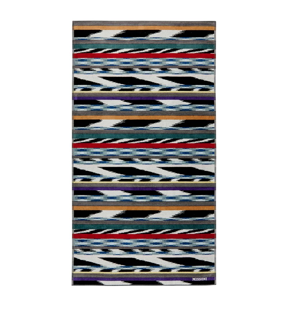 Missoni Home Missoni Home Cotton Clint Beach Towel (100Cm X 180Cm)