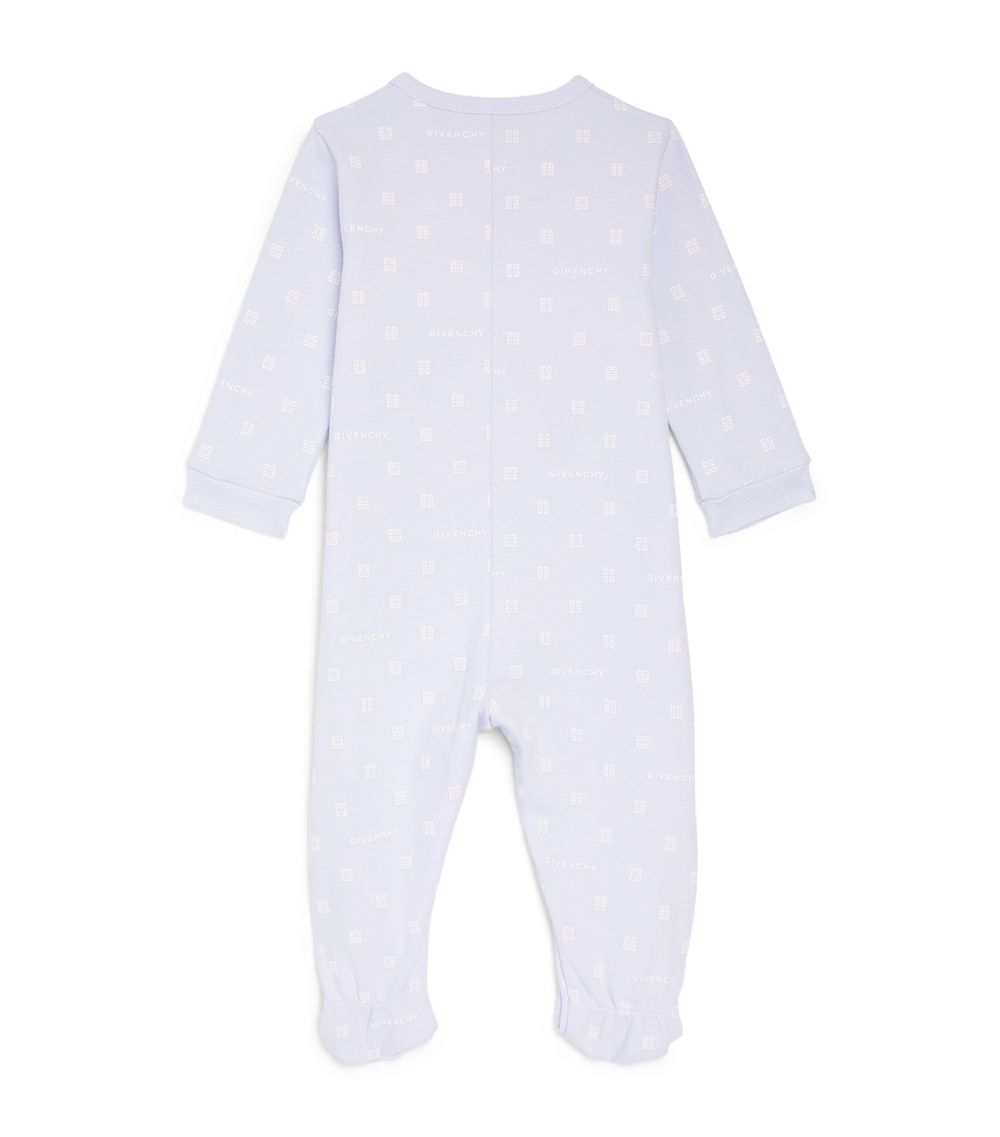 Givenchy Givenchy Kids Cotton Logo All-In-One (1-9 Months)