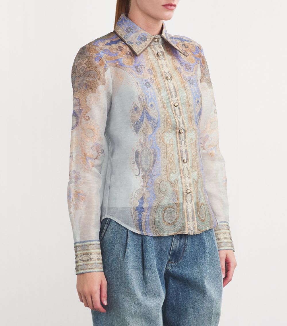 Zimmermann Zimmermann Linen-Silk Eden Shirt